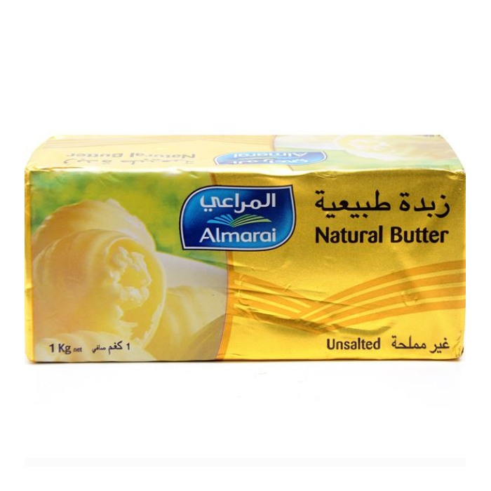 Almarai Natural Butter Unsalted 1Kg