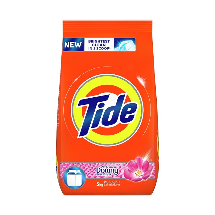 Tide Semi Automatic Laundry Detergent Downy Freshness 5KG