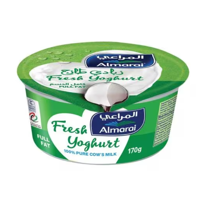Almarai Fresh Yoghurt Full Fat Cream 170g