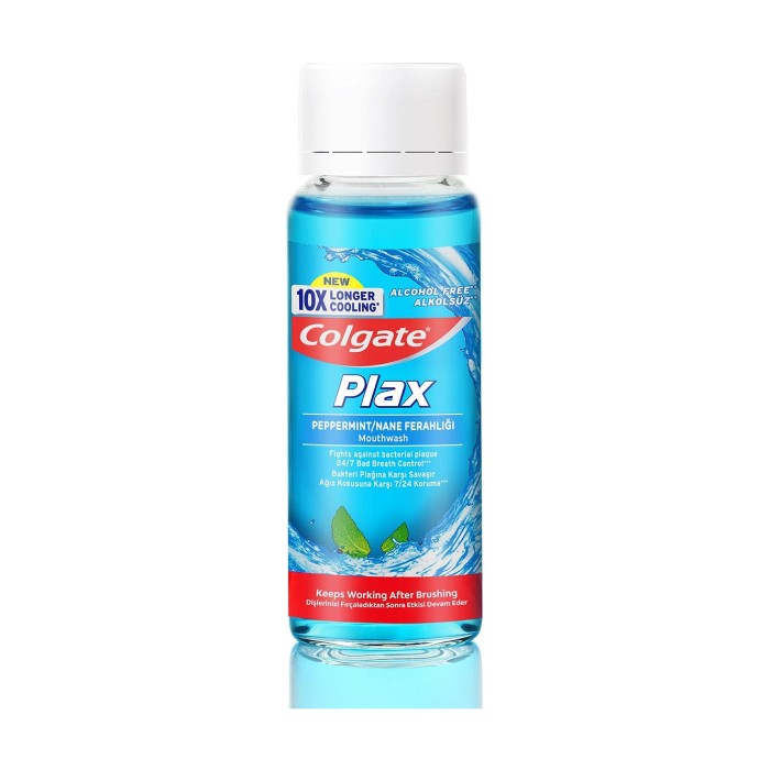 Colgate Plax Mouthwash Peppermint Blue 100ml