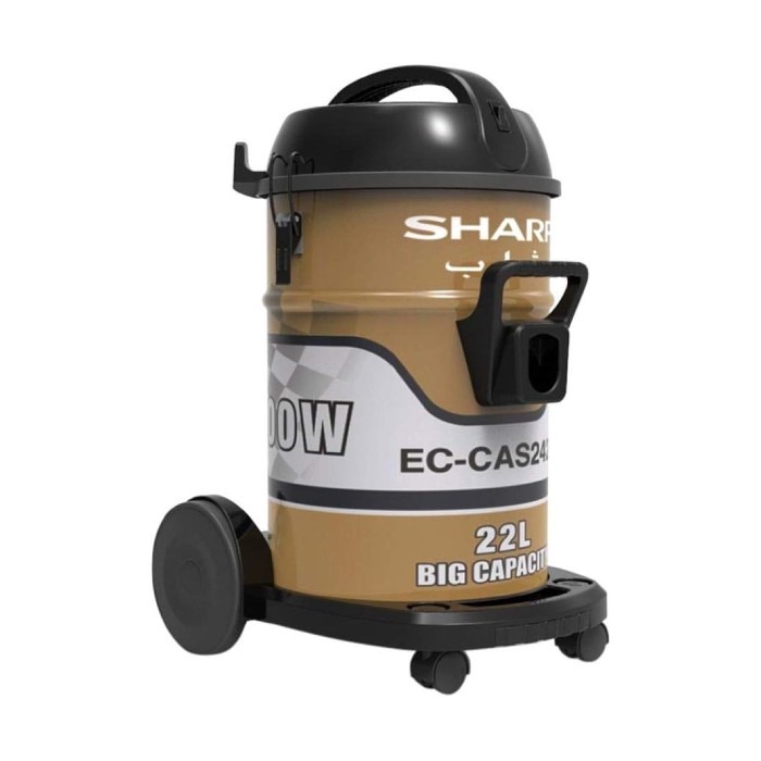 Sharp Vacuum Cleaner Drum 22 Litres 2400W Gold