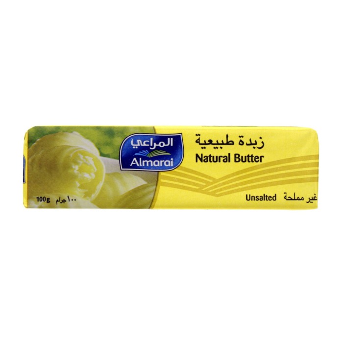 Almarai Natural Butter Unsalted 100g