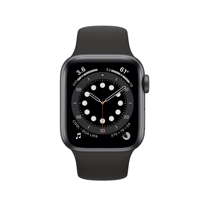 Apple Watch Series 6 44mm GPS Space Gray Sport Band | Compare Prices
