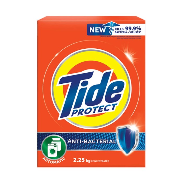 Tide Automatic Powder Detergent Anti-bacterial White 2.25KG