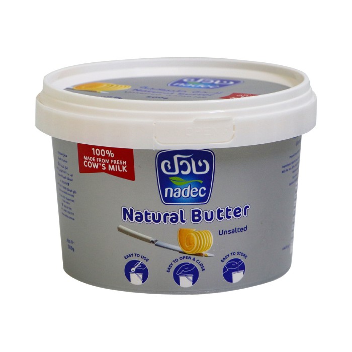 Nadec Natural Butter Unsalted 500g