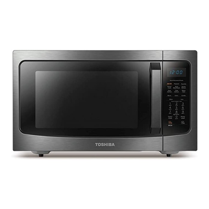 Toshiba Microwave Oven with Grill 1500W Black