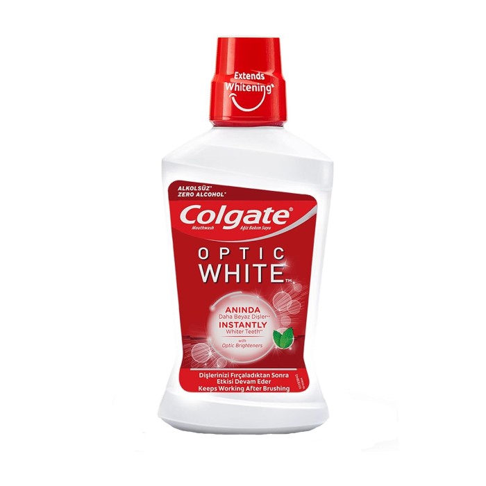 Colgate Optic Whitening Mouthwash 500ml