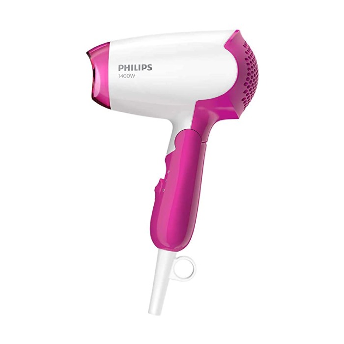 Philips BHD003/03 Dry Care Essential Hair Dryer 1400W White/Pink