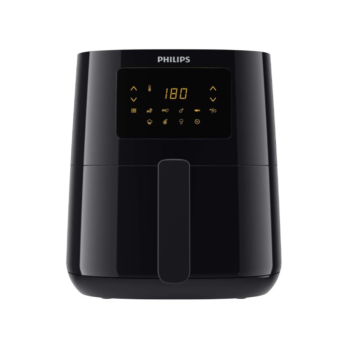 Philips Essential Airfryer 4.1L Touch Screen 7 Presets Black 