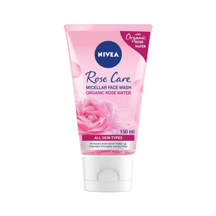 Nivea Organic Rose All Skin Types Face Wash 150ml
