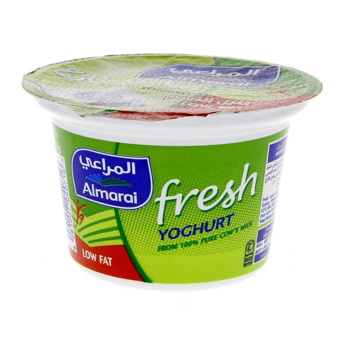 Almarai Fresh Yoghurt Low Fat Cream 170g