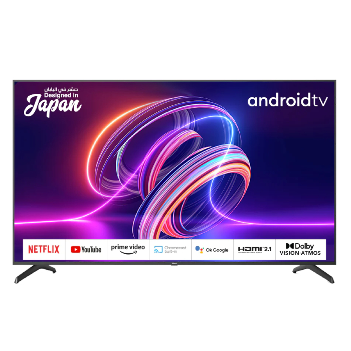 Dora 75 Inch UHD 4K Smart TV with Android 11