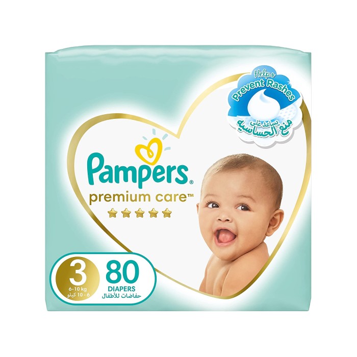 Pampers Super Saver Pack Size 3 80 Diapers