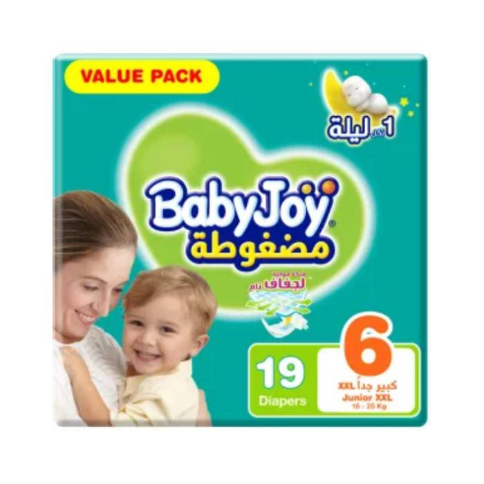 BabyJoy Value Pack Size 6 Junior XXL 19 Diapers