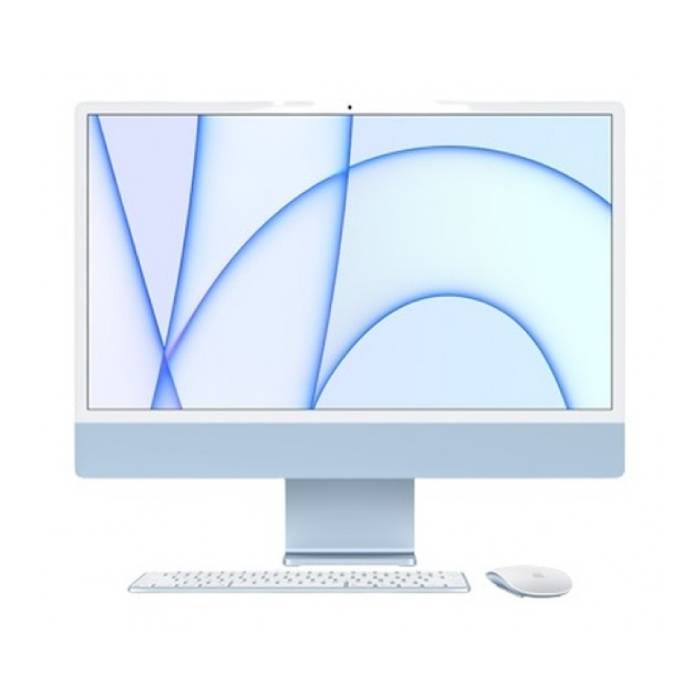 Apple iMac M1 AIO 2021 24 Inch 8GB RAM 256GB SSD Blue
