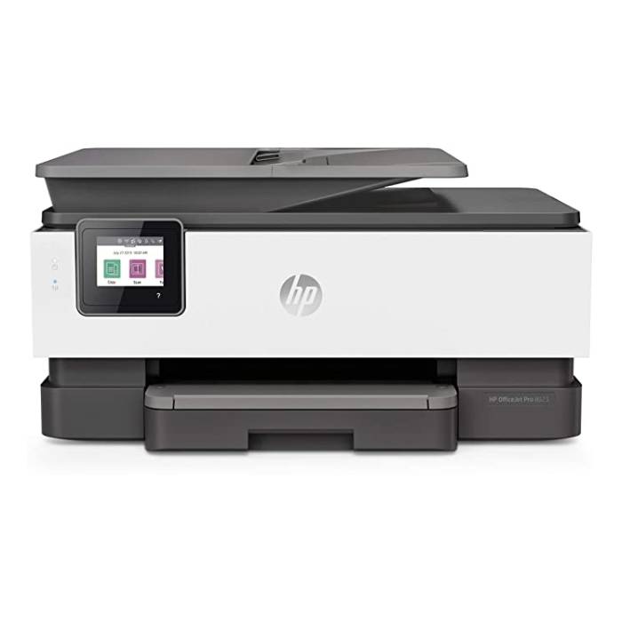 HP OfficeJet Pro 8023 AIO Printer White/Grey 
