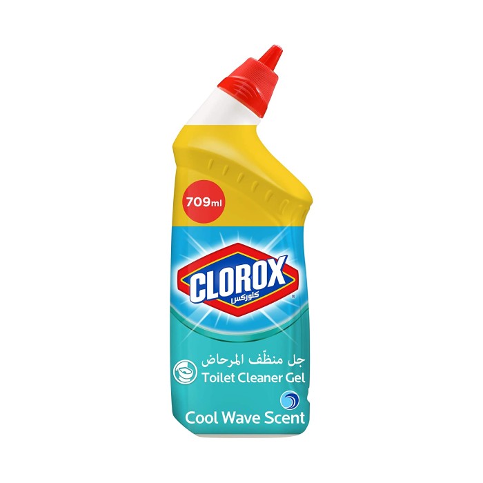 Clorox Toilet Cleaner Clinging Bleach Gel 709ml