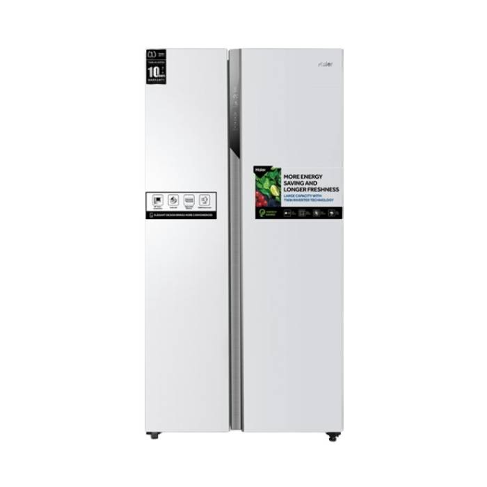Haier Side by Side Refrigerator 504L White