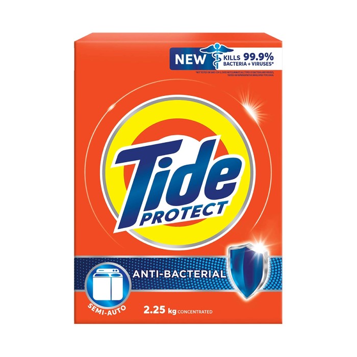 Tide Semi Automatic Laundry Detergent Antibacterial 2.25KG