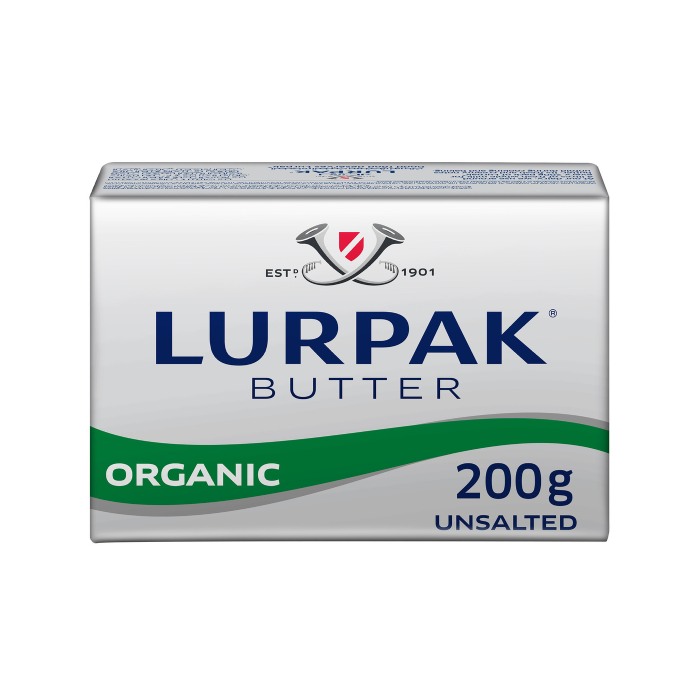 Lurpak Organic Butter Unsalted 200g