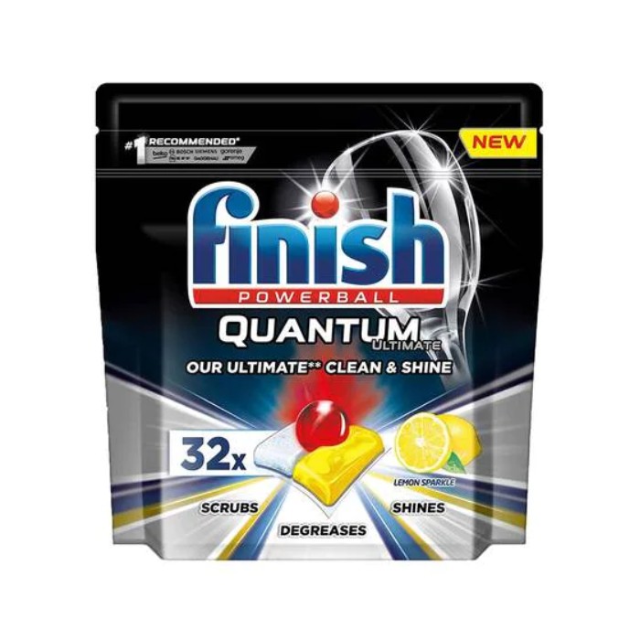 Finish Dishwasher Quantum Powerball 32 Tablets