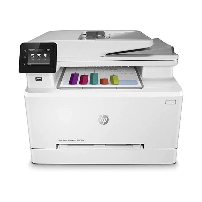 HP Color LaserJet Pro M283FDW Printer White