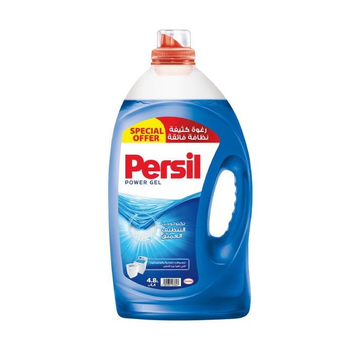 Persil Liquid Detergent Power Gel Top Load 4.8L