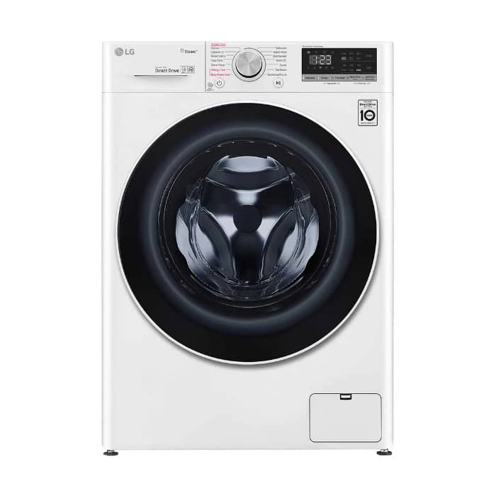 LG Front Load Washing Machine 9KG White