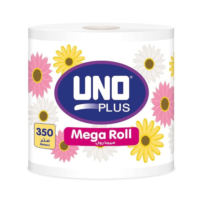 UNO Plus Maxi Mega Roll Tissue Pack of 1