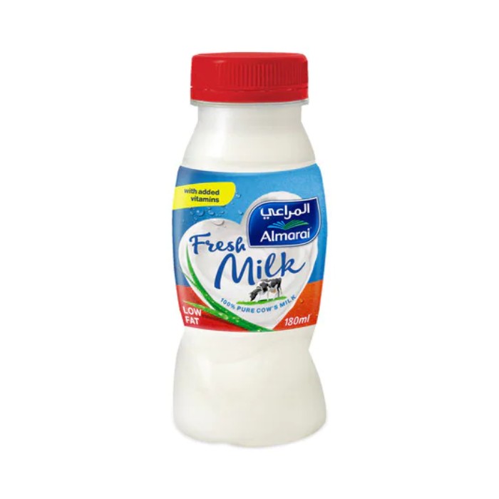 Almarai Low Fat Fresh Milk 180ml