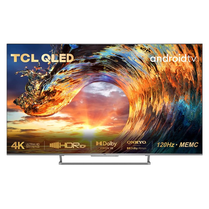 TCL 75 Inch 2021 4K HDR Android QLED TV