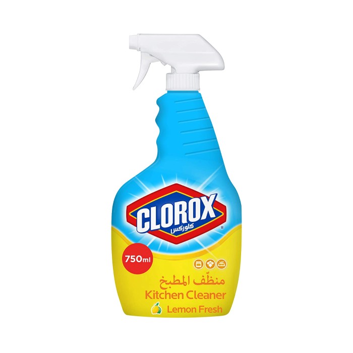 Clorox Kitchen Cleaner Lemon Fresh Spray 750ml