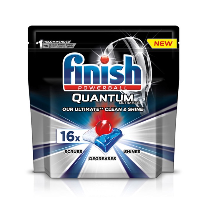 Finish Dishwashing Quantum Powerball 16 Tablets
