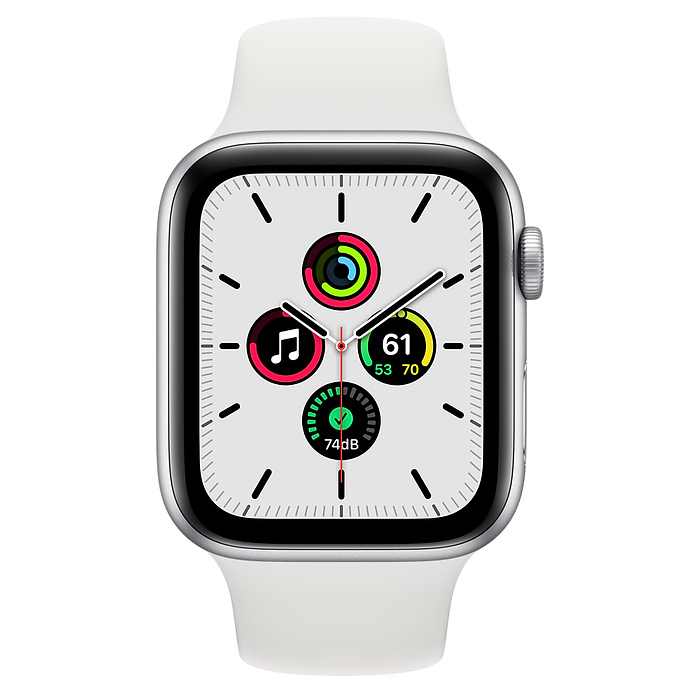 Apple Watch SE 44mm GPS White Sport Band