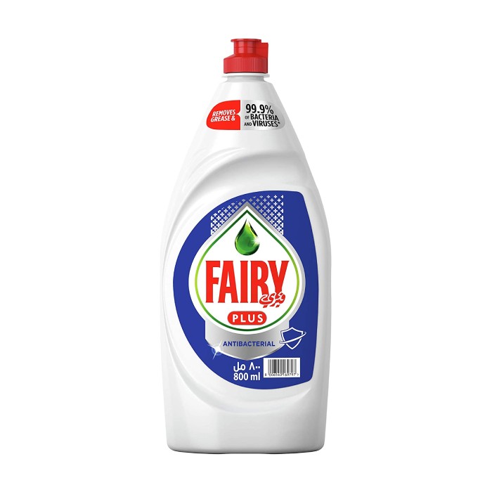 Fairy Dishwashing Liquid Soap Plus Antibacterial 800ml