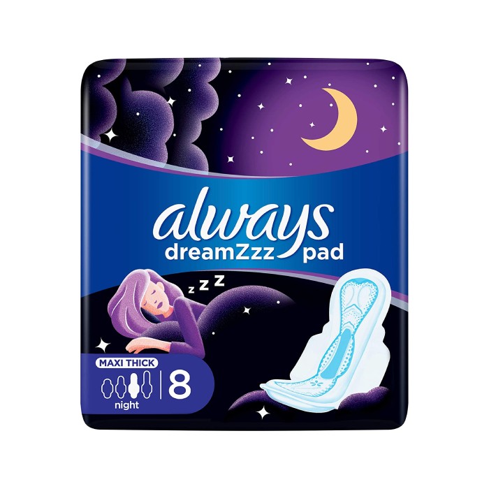 Always Dreamzz Pad Clean & Dry With Wings 8 Pieces