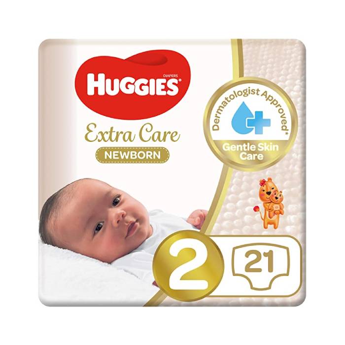Huggies Extra Care Carry Pack Size 2 21 Diapers