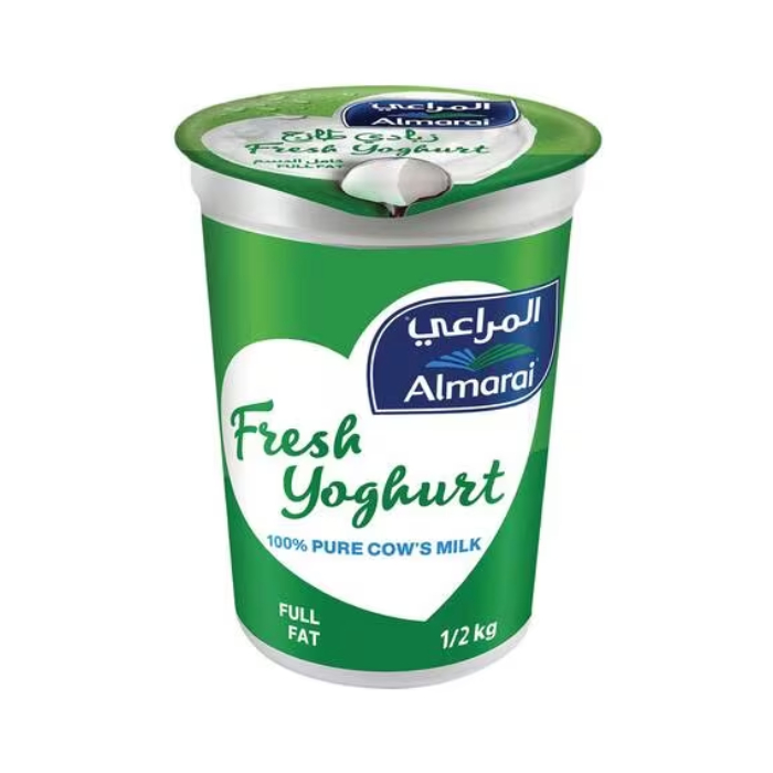 Almarai Fresh Yoghurt Full Fat Cream 500g
