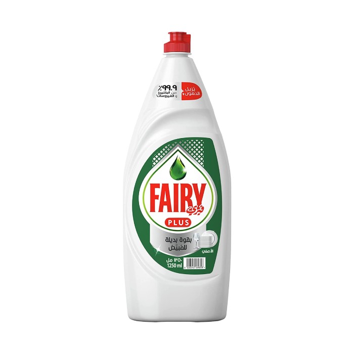 Fairy Dishwashing Liquid Soap Plus Original 1.25L