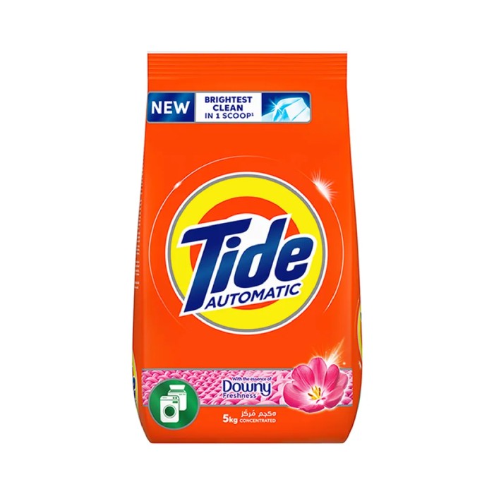 Tide Automatic Powder Detergent Downy Freshness White 5KG