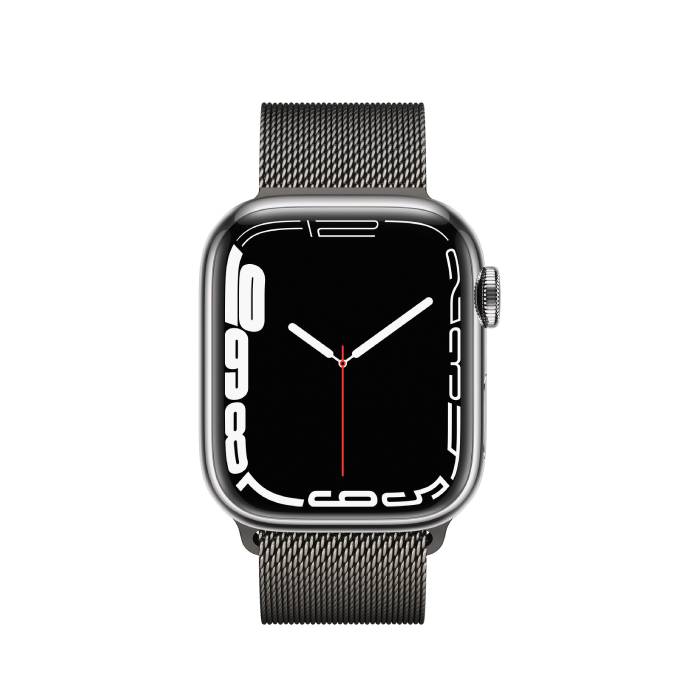 Apple Watch Series 7 41mm GPS + Cellular Graphite Milanese Loop
