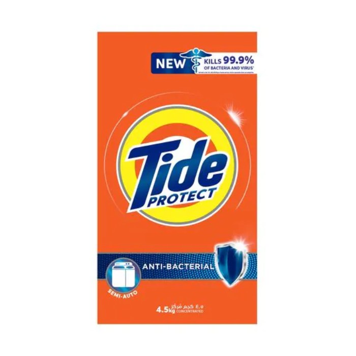 Tide Semi Automatic Laundry Detergent Antibacterial 4.5KG