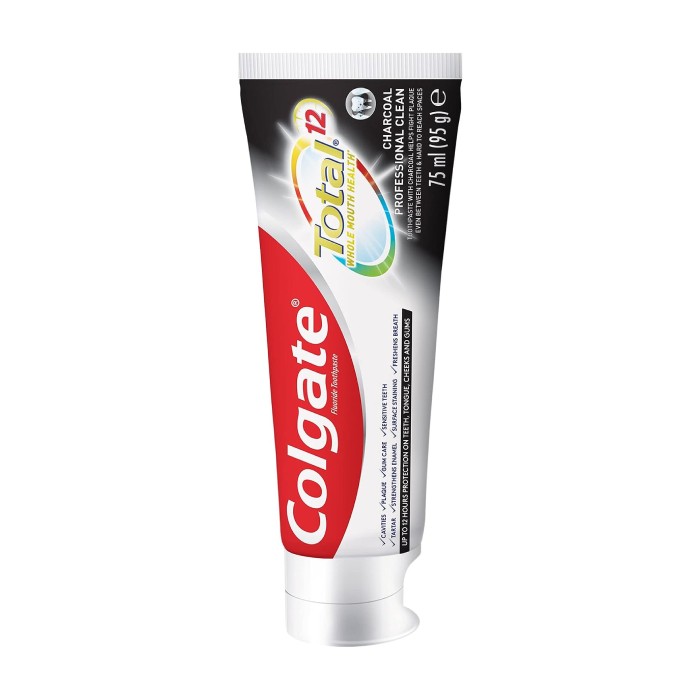 Colgate Charcoal Professional Clean Toothpaste Multicolor 75ml